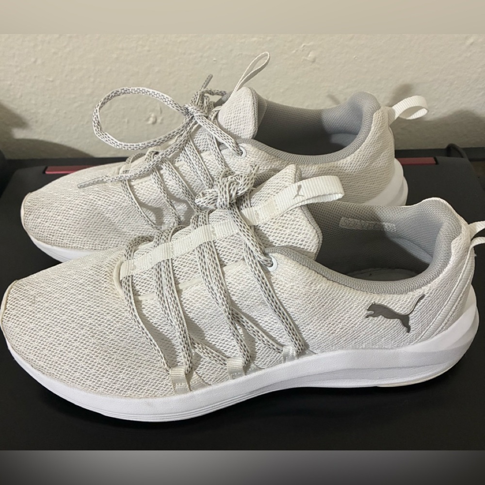 Puma White Athletic Sneakers